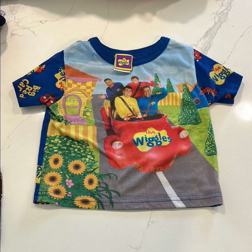 Kids Shirt - Blue and Multicolor